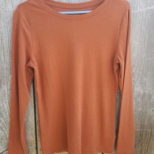 Burnt orange long sleeve